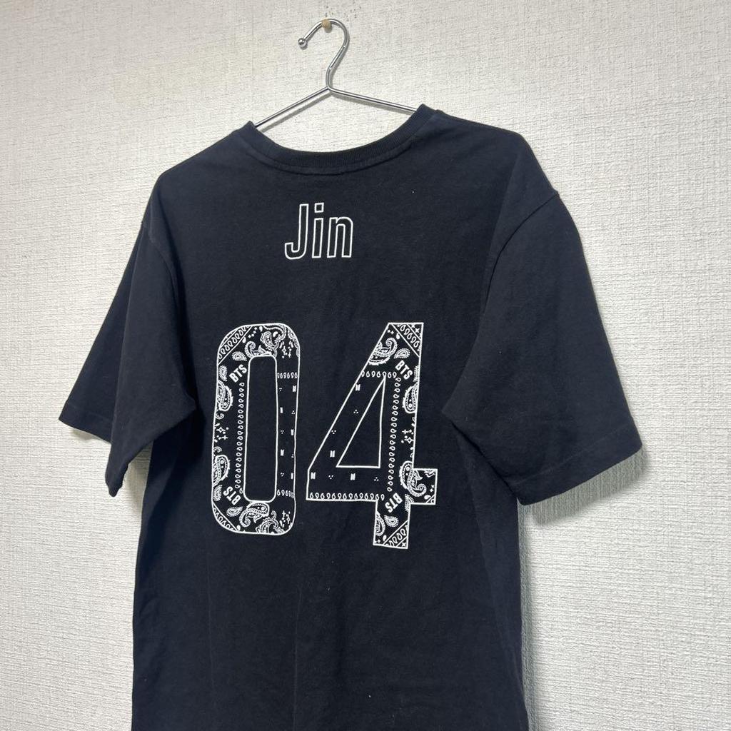 [Б/У] Чрезвычайно редкая футболка Team BTS Jin
