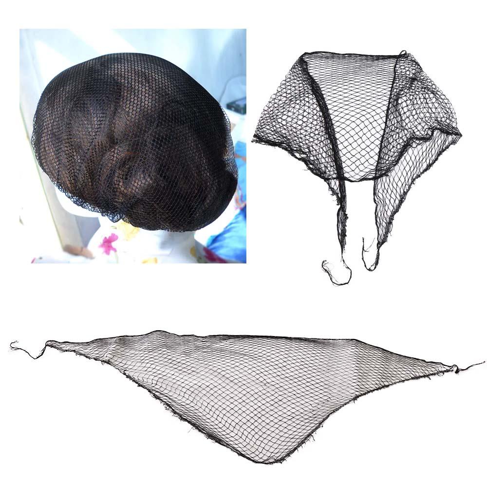 Многоразовая сетка для волос крючком, высокая эластичность, треугольная сетка для сна, сетка для волос для бигуди, женская