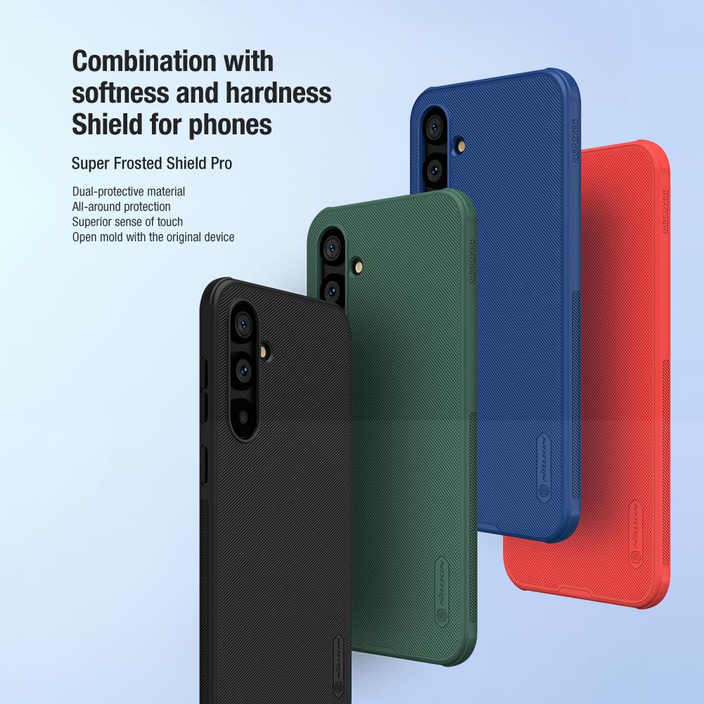 Для Samsung Galaxy S23 FE Чехол Nillkin Frosted Shield Pro PC Жесткая задняя крышка для Samsung S23 FE