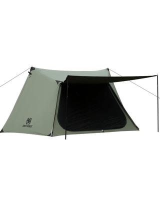 ONETIGRIS Палатка SOLO HOMESTEAD, палатка из TC, одноместная палатка, военная брезентовая палатка, материал поликоттон, дышащая, легко устанавливается, прочная, одноместная дуга