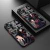 Крутая матовая чехол-кейс для телефона с Наруто для iPhone 14 16 Pro Max 15 Plus XR 12 11 13 Mini X