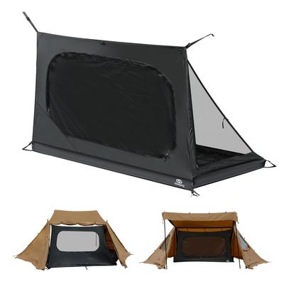 GOGlamping Внутренняя палатка для PUP Pup 1-местная сетчатая москитная подвесного типа для соло-кемпинга, простая в установке, чехол для хранения, для кемпинга на открытом воздухе, PUP Pup черная G.G 2.0