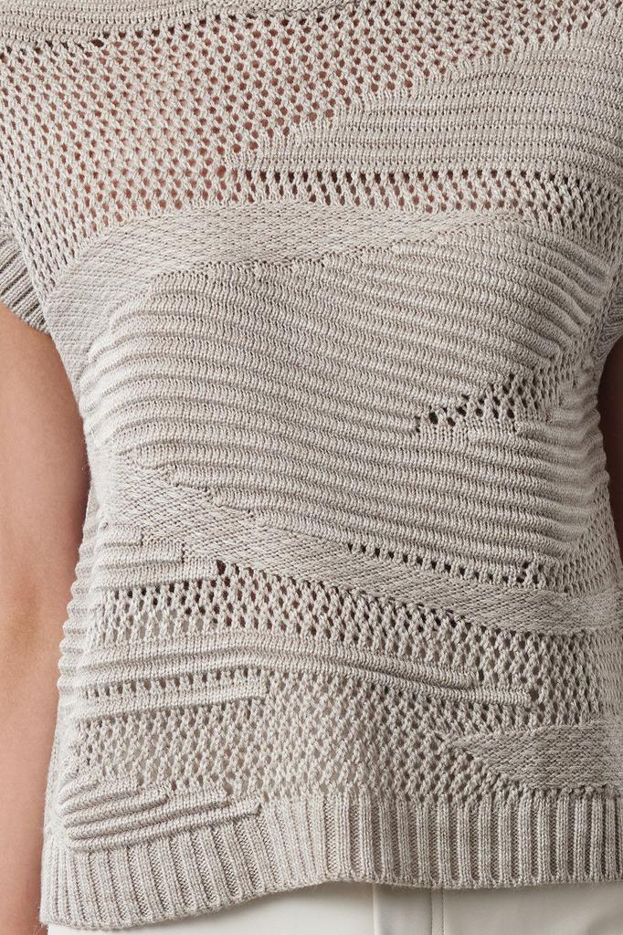 Женский модный стильный свитер, вязаный свитер с круглым вырезом и камнем