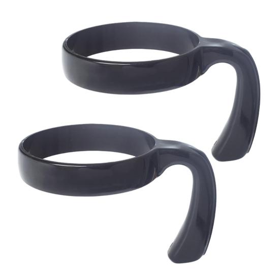 2 Pcs Tumbler Handle Attachment Ergonomic Grip Anti Slip Car Cup Holders BPA Free Travel Mug Handles for 20/32oz Tumbler Cup Accessories