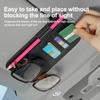 Car Sun Visor Organizer Multi-Pocket Pouch Bag Card Glasses Storage Holder Scratch-Resistant Auto Visor Holder For Car Interior