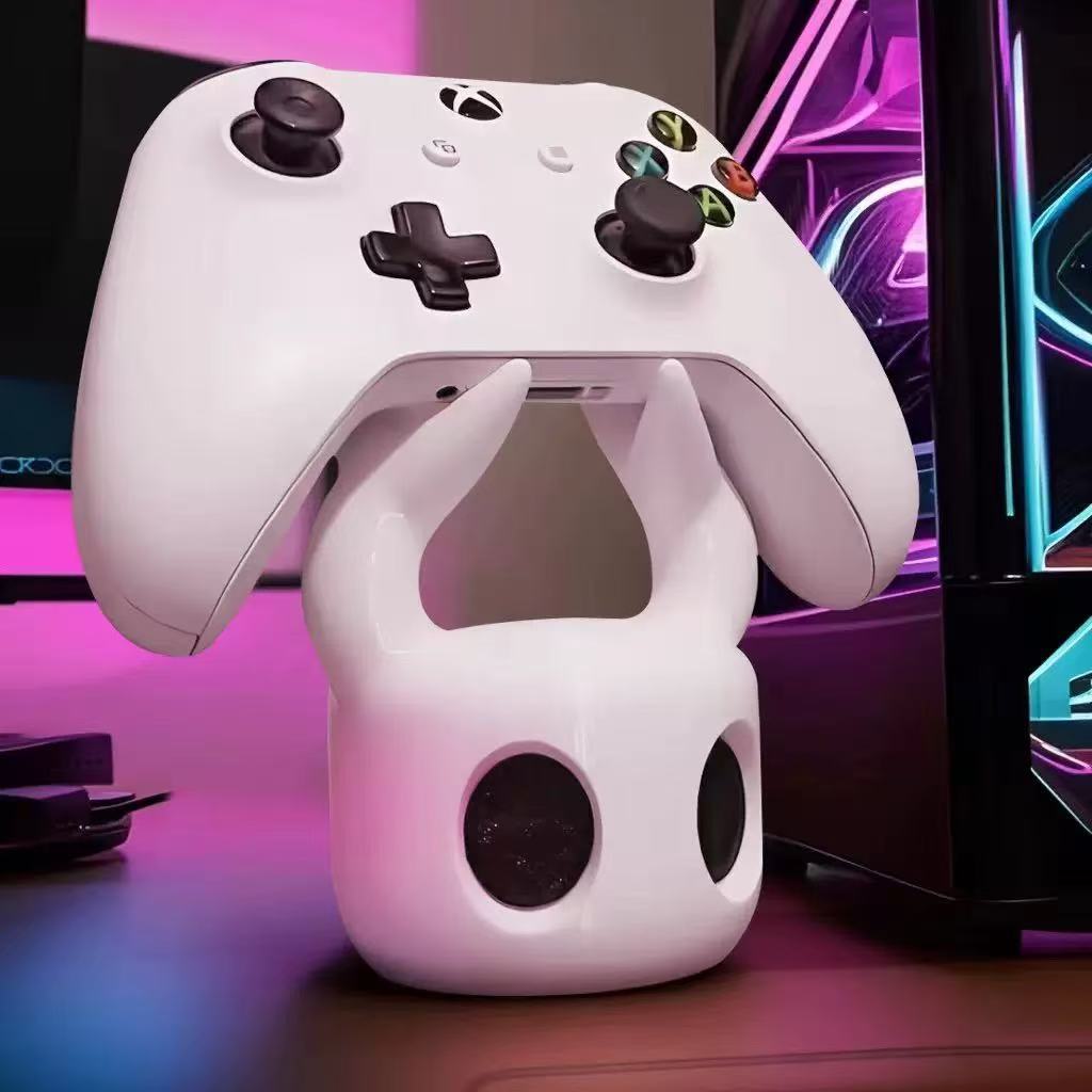 Аниме Периферия Hollow Knight Стенд для игрового контроллера Xbox Ps4 Ps5 Креативный 3D-печатный стенд Настольное хранение Компьютерный элемент декора