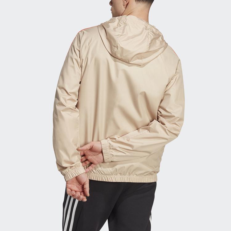 adidas Куртки Мужские Бежевые С капюшоном Умеренные Другие HM2267