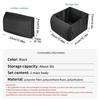 Car Storage Organizer 30L Foldable Lumbar Support Back of Car Organization Storage Box Foldable multifunctional storage box