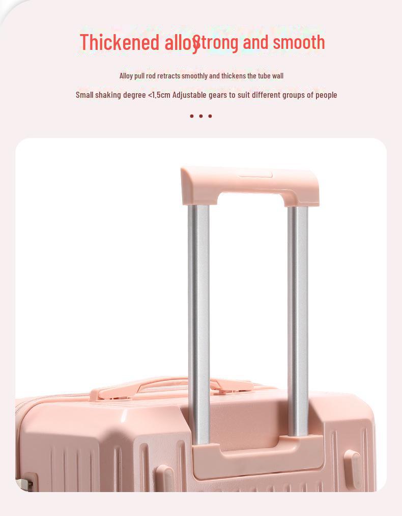 Yongsheng женский дорожный чемодан большой вместимости 26 дюймов, утолщенный, с колесиками и замком с паролем