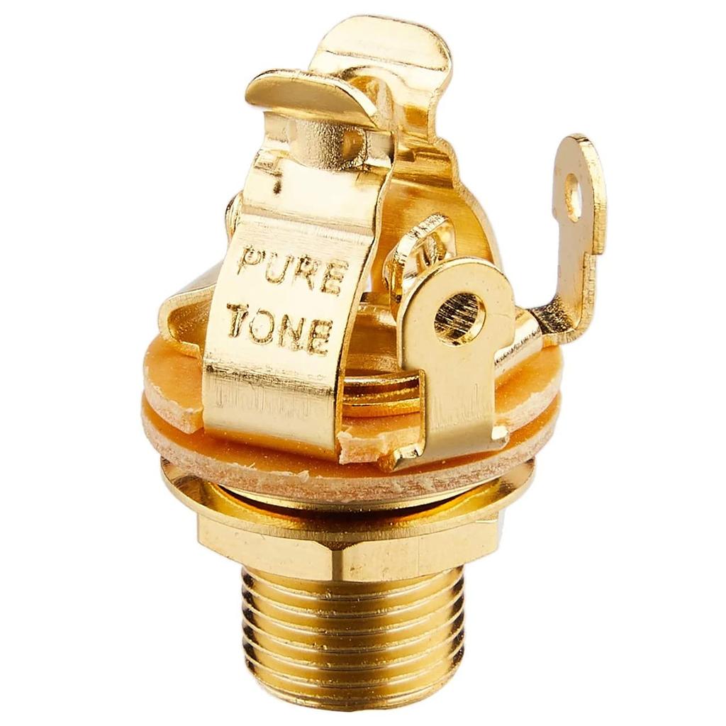 PURE TONE открытый джек дюймового размера монофонический золотой PTT1G