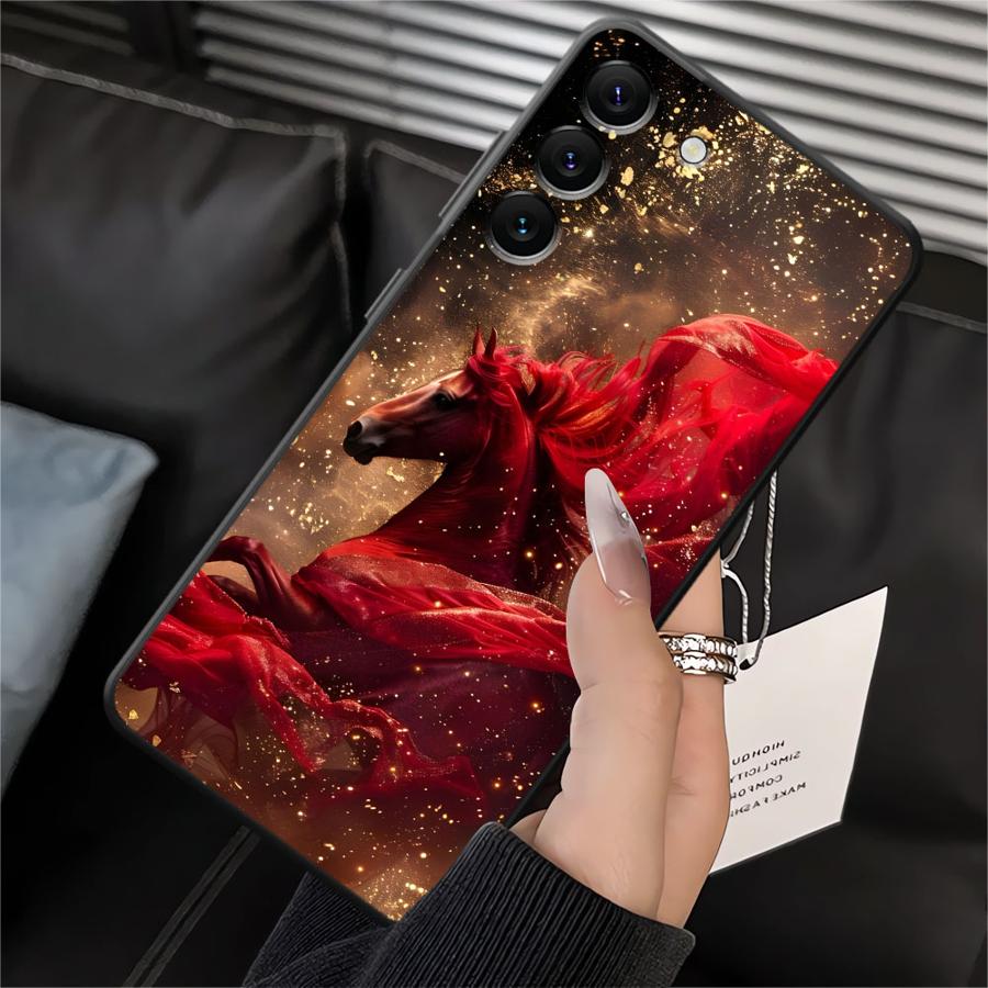 Чехол для Samsung Galaxy A50 A70 A15 A16 A40 A06 A12 A17 A13 A20 A05 A04 Funda Чехол для телефона Крутая Лошадь
