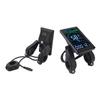 M6C Electric Bike LCD Display Meter ABS Electric Bike Display Screen Control Panel with 6 Pin