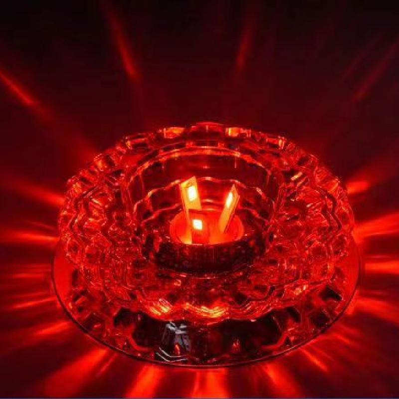 Spotlight Led Crystal Downlight For Aisle Entrance Hall Ceiling Light Fixture