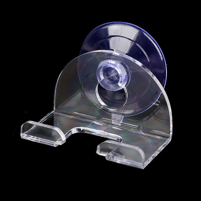 2 шт. держатель для бритвы на присоске прозрачный крючок стойка для бритвы водонепроницаемый съемный