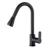 304 Stainless Steel Pull-Out Kitchen Faucet with 4 Spray Modes