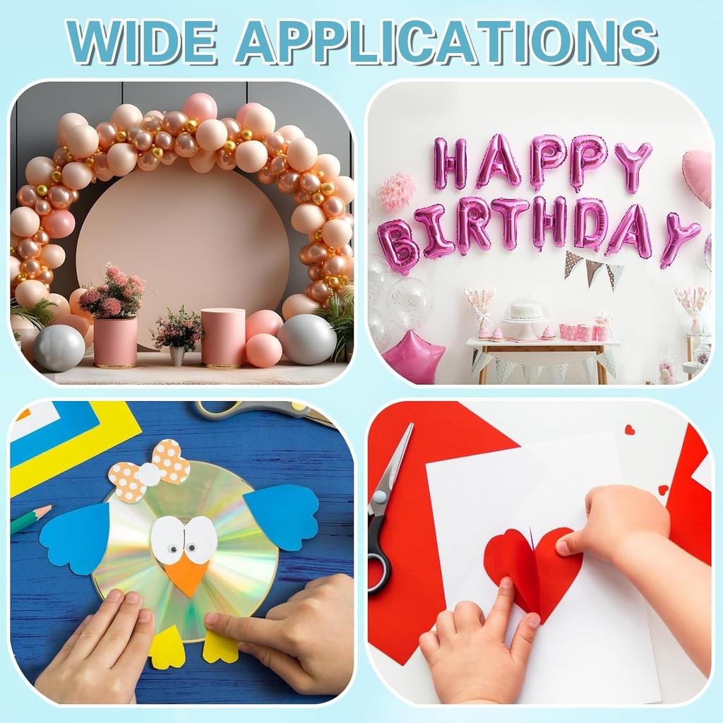 Клейкая точка для воздушных шаров, двусторонняя прозрачная липкая лента, день рождения, свадьба, вечеринка, клей-наклейка для воздушных шаров, подставка, арка