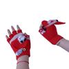 Winter Kids' Convertible Warm Gloves: Thick, Half-Finger Flip-Top for Boys & Girls, Perfect for Writing