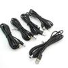 1 м USB тип A, штекер постоянного тока 2,0 0,6 2,5 3,5 1,35 4,0 1,7 5,5x2,1 5,5x2,5 мм штекер источника питания Разъем-разъем 22awg кабельный шнур