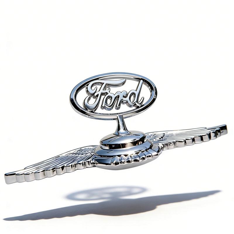 QJFO7 Car Hood Emblem Sticker Front Badge for Ford Mustang Shelby Focus 2 Ranger Mustang Kuga Mondeo Explorer Ecosport Galaxy Transit ycbs9
