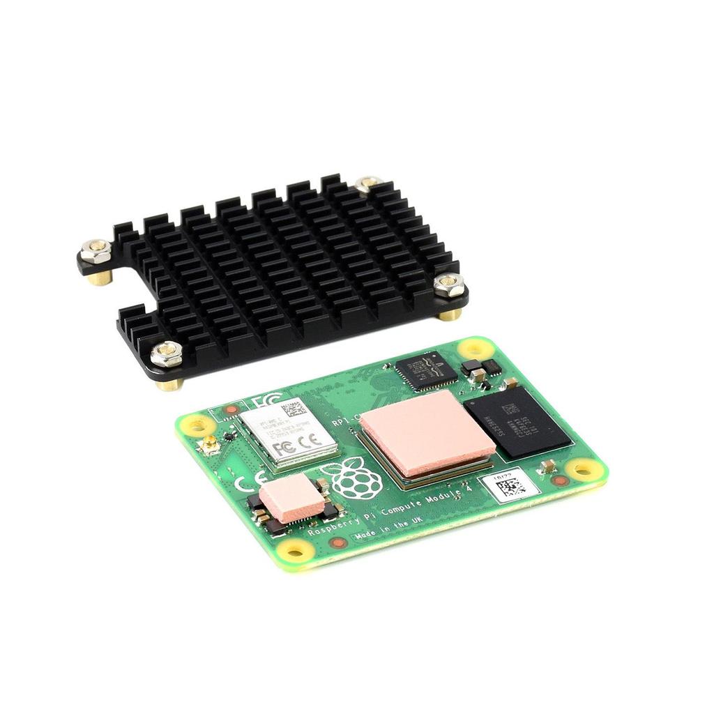 MicroSnow CM4 Heatsink with Antenna Hole for Raspberry Pi Compute Module 4