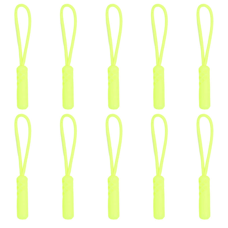 10 шт./набор из 10 цветных молний, съемник для крепления конца веревки, сменный зажим для сломанной пряжки, фиксатор молнии для чемодана, палатки, рюкзака