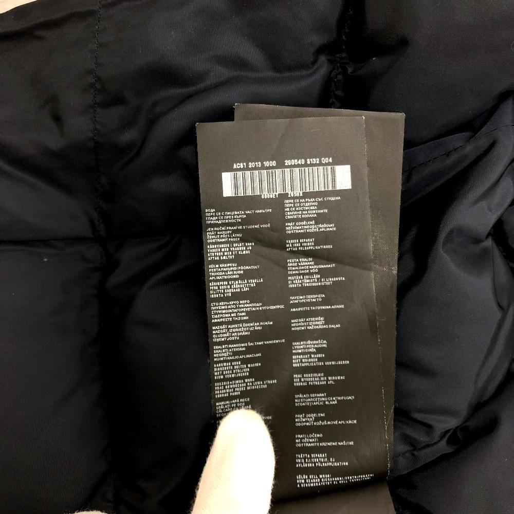 PRADA fur Down jacket down / Nylon Navy