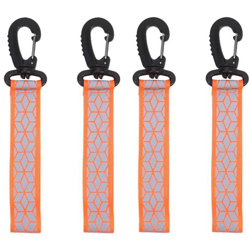 Светоотражающий эффект Светоотражающий кулон безопасности Легкий Яркие цвета Светоотражающий кулон для рюкзака Мощный в ночное время