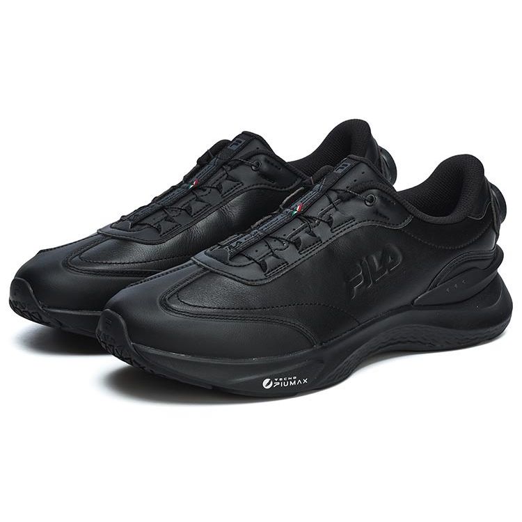 Fila Energy Lux Boa Lace-Up Low-Top Casual Running Shoes Men Sneakers Black A12M241107FBK