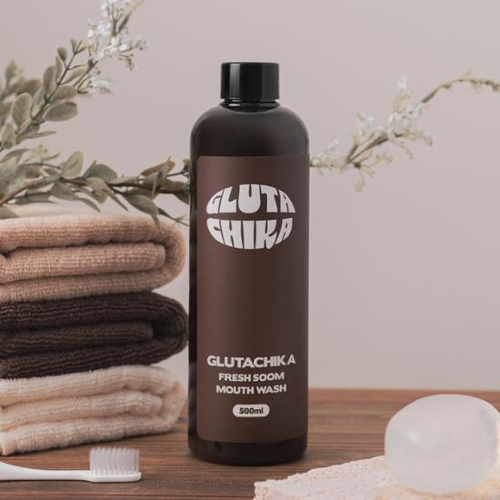 Ополаскиватель для полости рта Glutachica Fresh Breath 500 мл