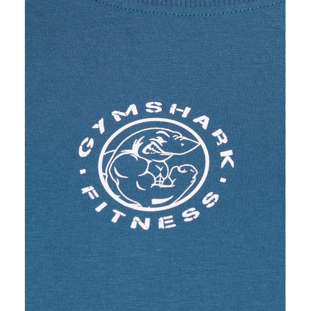 Gymshark Футболка Legacy Logo Oversize Success Blue B3c2k Udbq