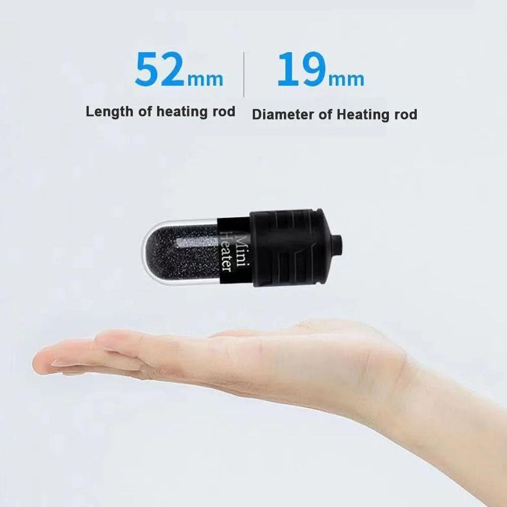 1 шт. Регулируемый температурный нагревательный стержень для аквариума 18-34°C Погружной термостат-нагреватель