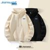 Jeanswest Men's Loose Fit Letter Print Hoodie