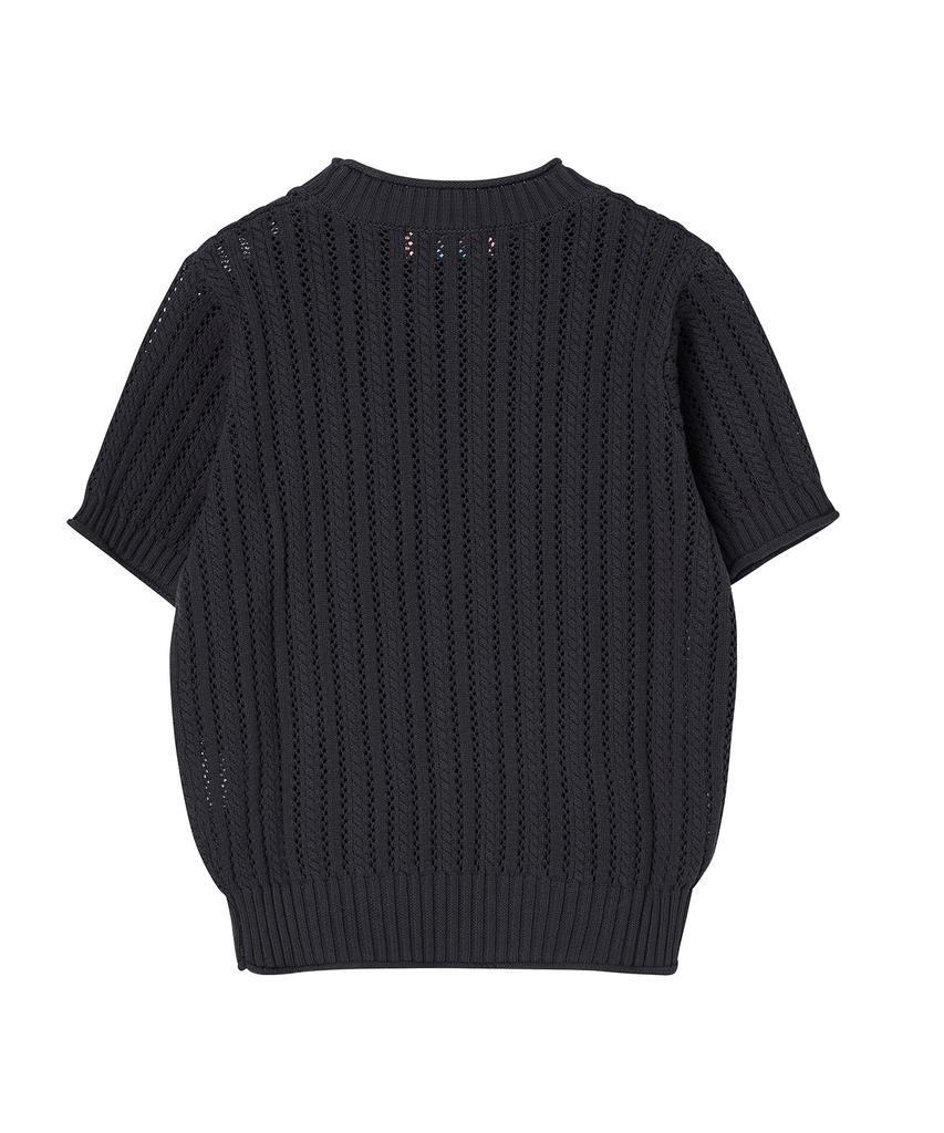 COMONINOZ W Crochet Half Knit [4 Color]