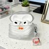 Креативный чехол-рыбка для наушников AirPods Прозрачная ПВХ крышка Ударопрочная устойчивая к царапинам оболочка для наушников Уникальный подарок для подростков и взрослых