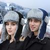 Autumn and Winter Windproof Ear Protection Hat Windproof and Cold Winter Piled Thickened Warm Cotton Hat Electric Vehicle Artifact