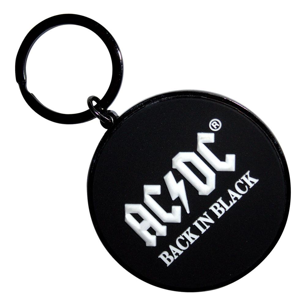 AC/DC Back In Black Keyring