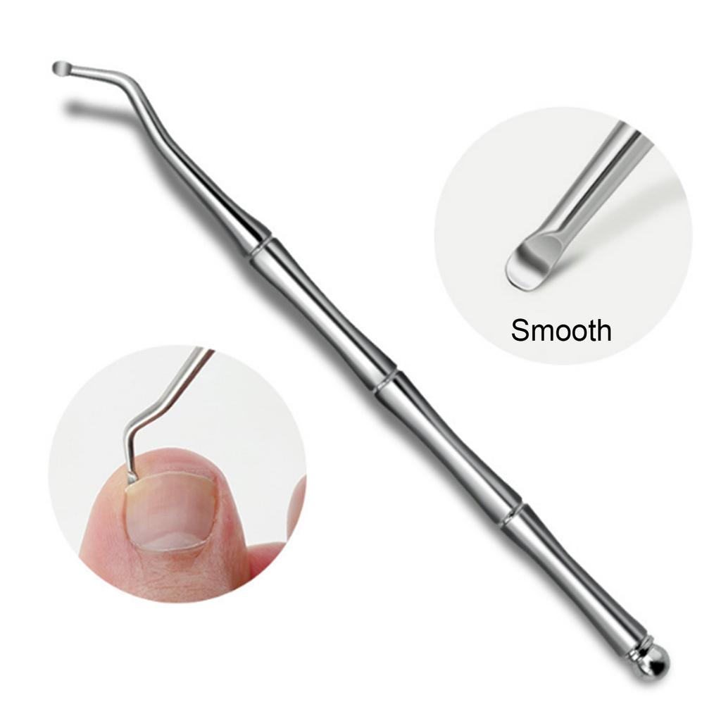 2 шт., набор инструментов для вросших ногтей, плоскогубцы для кутикулы из нержавеющей стали, машинка для стрижки вросших ногтей, подъемник