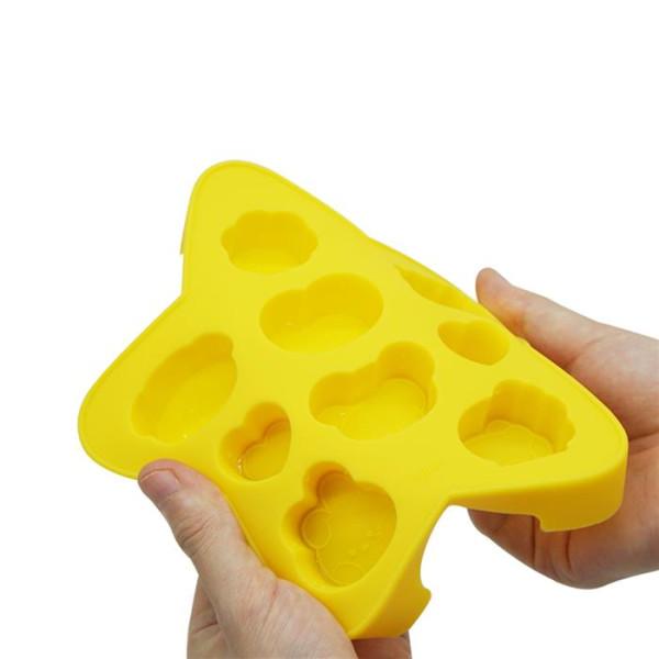 LINE FRIENDS BT21 Mini Yellow Yellow Silicone Ice Tray Ice State