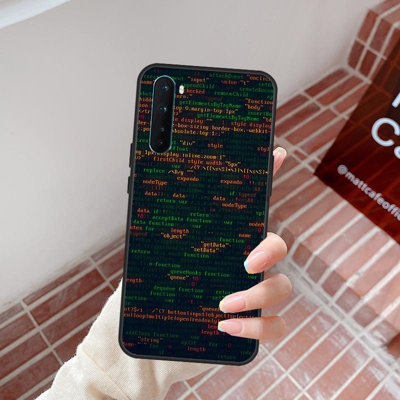 The Code design programmer Case For OnePlus 15 13 12 11 10T 13T 10R 12R 13R OnePlus Nord 5 CE 2 3 4 Lite N20 N30 Cover