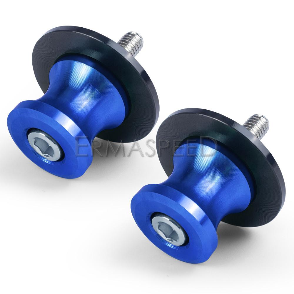 Для YZF-R1 R6 R25 R3 R15 R125 винты для подставки мотоцикла 6 мм катушки маятника мотоцикла слайдер-подставка винт с ЧПУ алюминий