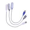 Мини USB светодиодный светильник гибкий яркий портативный светильник для ноутбука ПК компьютера