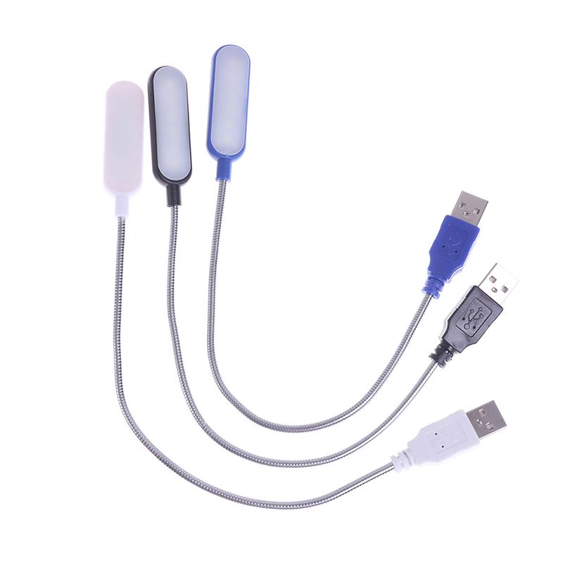 Мини USB светодиодный светильник гибкий яркий портативный светильник для ноутбука ПК компьютера