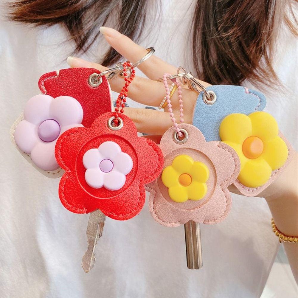 Home Security Door Key Cover Access Control Card Elevator Card Cover Key Chain One Cute Drop Shaped Induction Card Cover