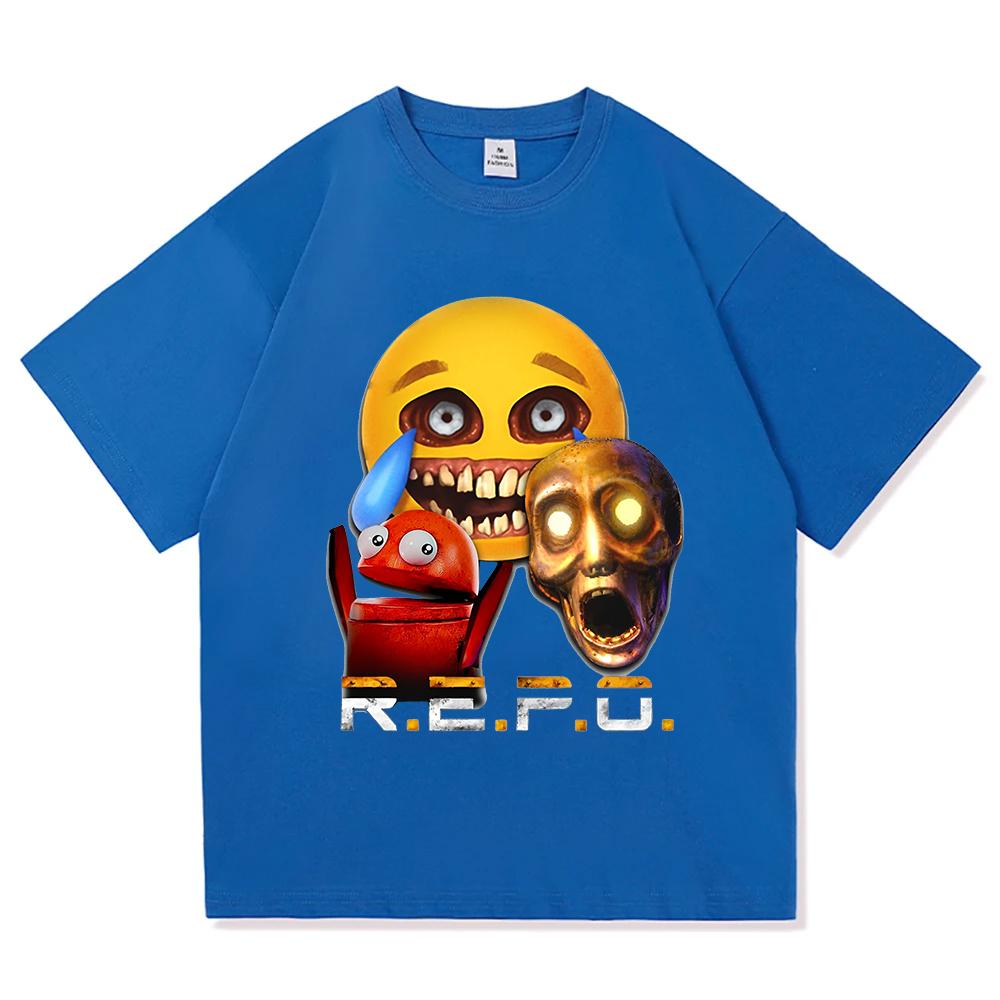REPO King of The Losers T Shirt Fashion Aesthetic Unisex Video Game Repo TShirt Unisex Casual Anime High Quality Tees Shirts