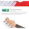 17-дюймовая детская электрическая гитара, игрушка, 4 струны, светодиодные фонари, портативный музыкальный инструмент, подарок на день рождения для начинающих, мальчиков, девочек, игрушки