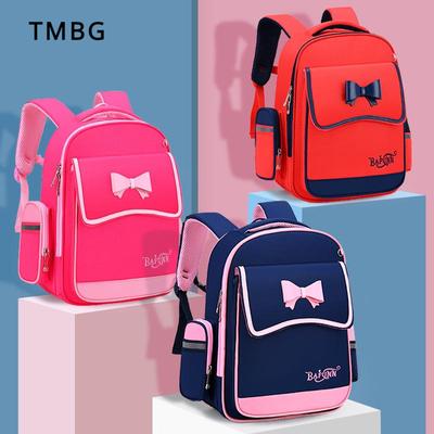 Изысканные бантики для учеников начальной школы, школьные ранцы для девочек и мальчиков от 1 до 6 классов, рюкзак, легкая сумка для детей 6, 7, 9, 12 лет
