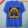 Night Of The Vampurr Cat Tee Halloween Horror Spooky Parody Halloween T Shirt