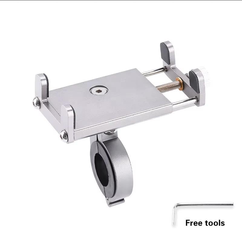 Bicycle Phone Holder Reliable Mount Universal MTB Mobile Cell GPS Metal Motorcycle Holder On Road Bike Handlebar