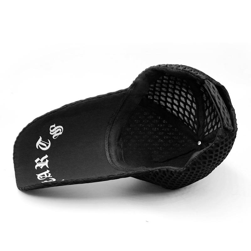 Летняя шляпа унисекс от солнца с длинными полями - дышащая сетчатая кепка-утконос для защиты от солнца