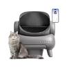 Smart Automatic Self-Cleaning Cat Litter Box - Large Space, Open-Top, Odor Eliminator, Suitable for Overweight Cats